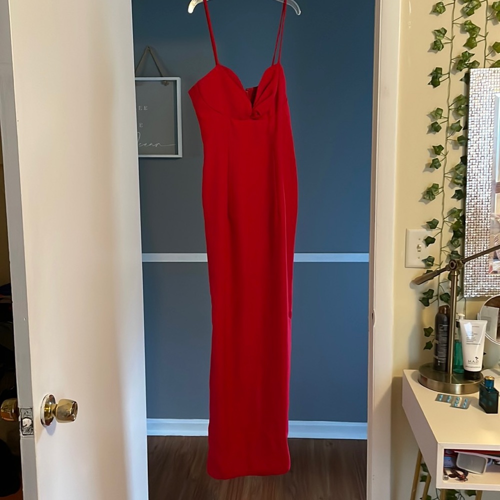 RED PROM DRESS